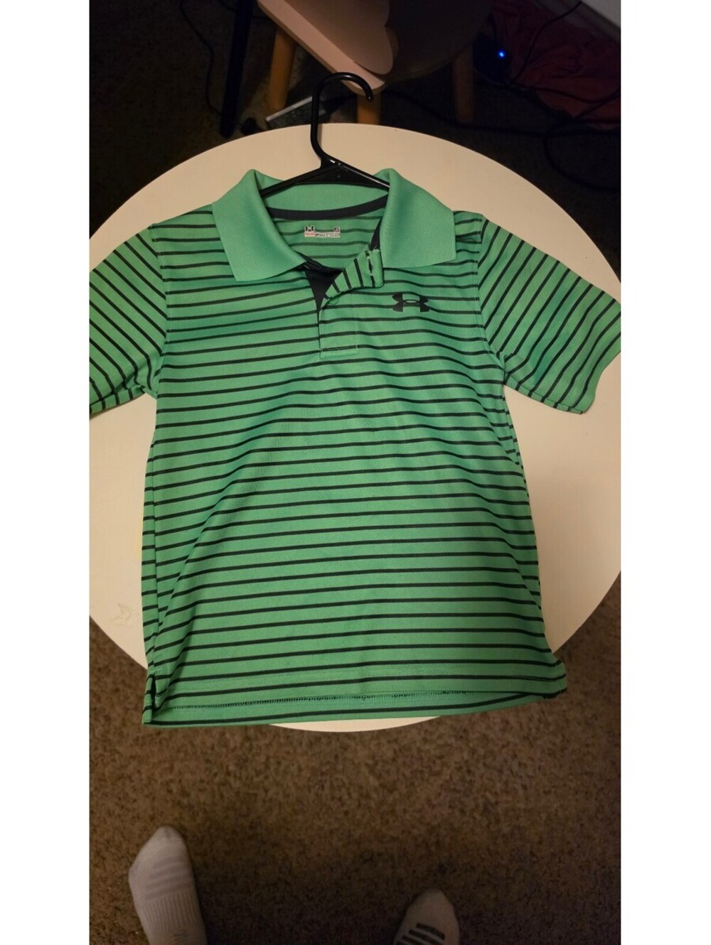 Under Armour Boys Polo Size 6